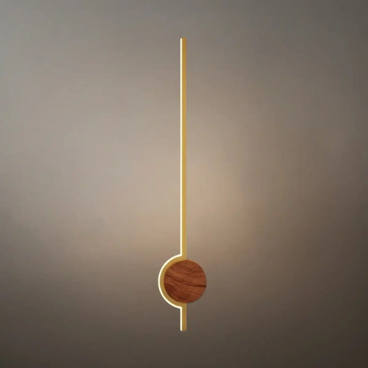 Nordic Wood & Acrylic Wall Lamp - White/Gold/Black for Dining Room - Flindria