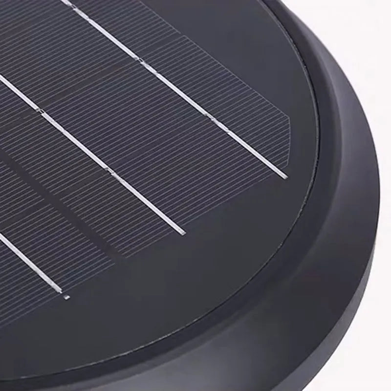 Luz de Pilar Exterior Moderna en Diamante – Metal Negro/Acrílico para Patio - Flindria