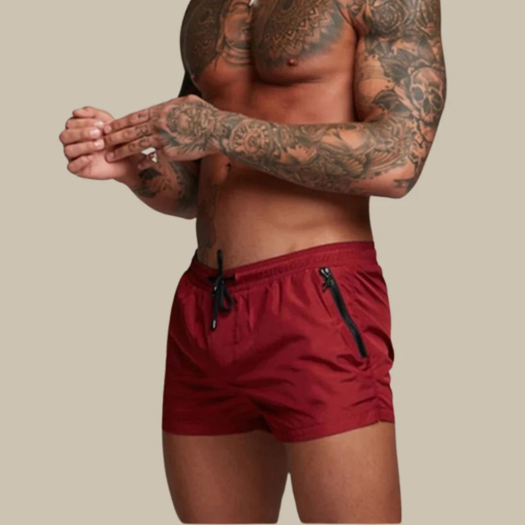 Lionel moderne Badeshorts für Herren mit schnelltrocknendem Material – bequemer Stretch-Schnitt