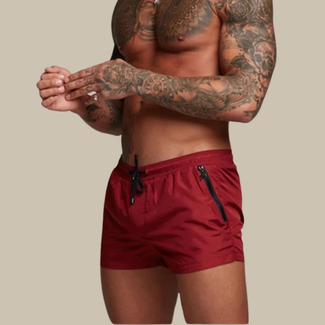 Lionel moderne Badeshorts für Herren mit schnelltrocknendem Material – bequemer Stretch-Schnitt