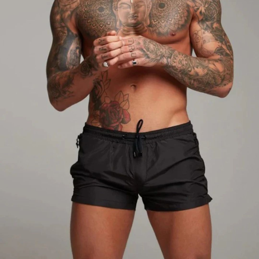 Lionel moderne Badeshorts für Herren mit schnelltrocknendem Material – bequemer Stretch-Schnitt