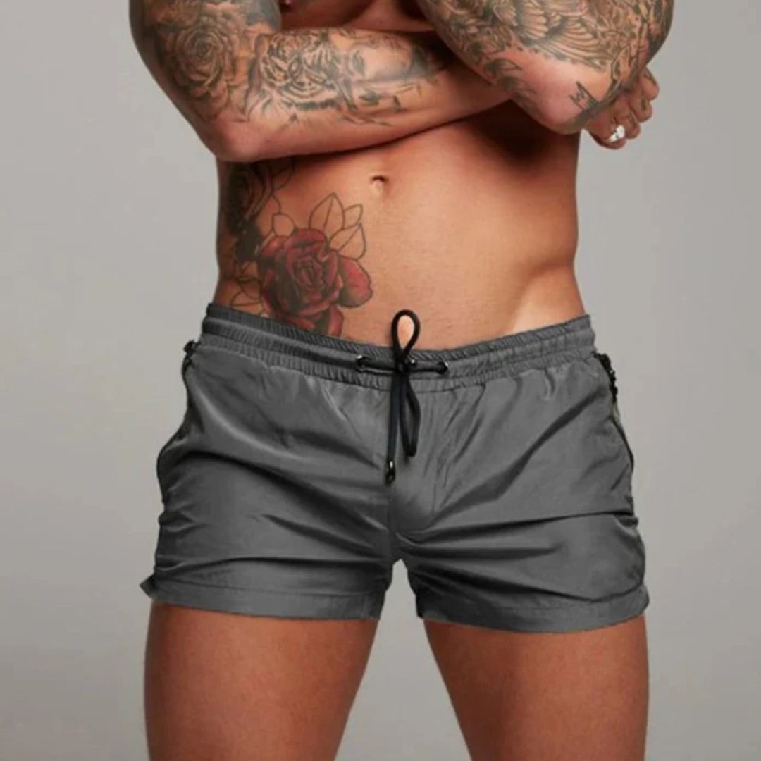 Lionel moderne Badeshorts für Herren mit schnelltrocknendem Material – bequemer Stretch-Schnitt