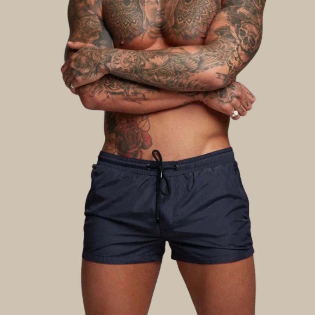 Lionel moderne Badeshorts für Herren mit schnelltrocknendem Material – bequemer Stretch-Schnitt