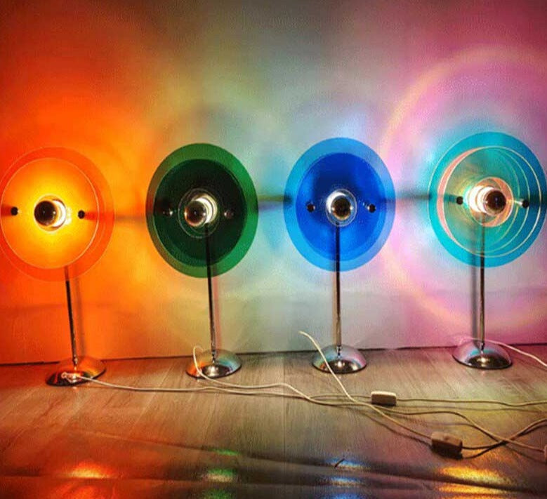 Retro-Auralampe im Bauhaus-Stil – skulpturales, stimmungsvolles Licht