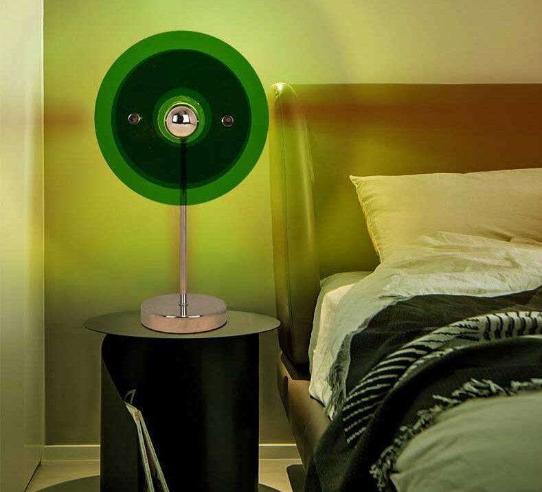 Retro-Auralampe im Bauhaus-Stil – skulpturales, stimmungsvolles Licht
