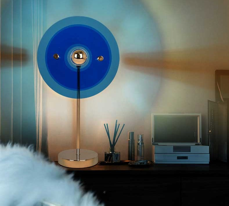 Retro-Auralampe im Bauhaus-Stil – skulpturales, stimmungsvolles Licht