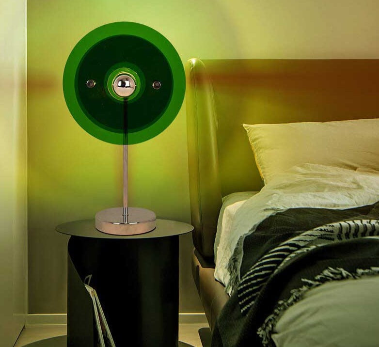 Retro-Auralampe im Bauhaus-Stil – skulpturales, stimmungsvolles Licht