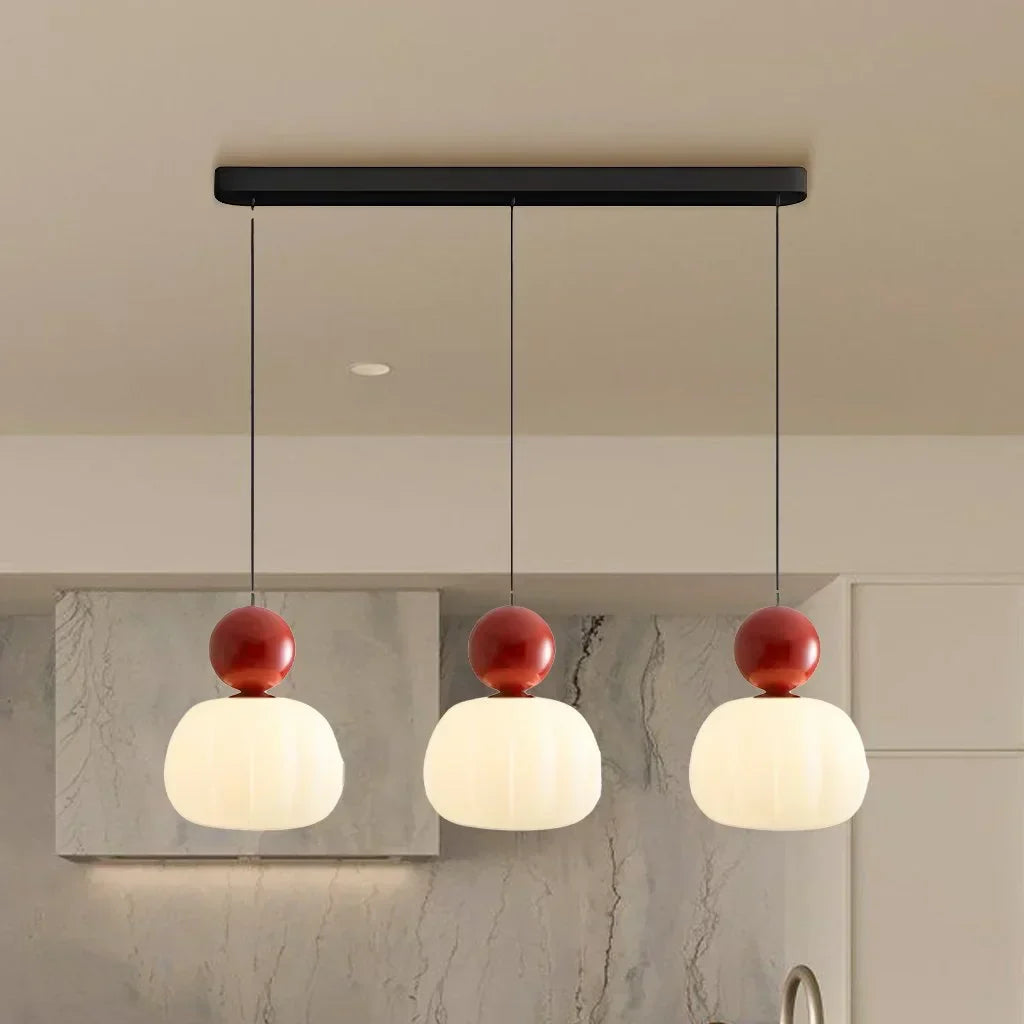 Aurea Pendant Light With Bauhaus Style Art Deco Influence And Four Color Options