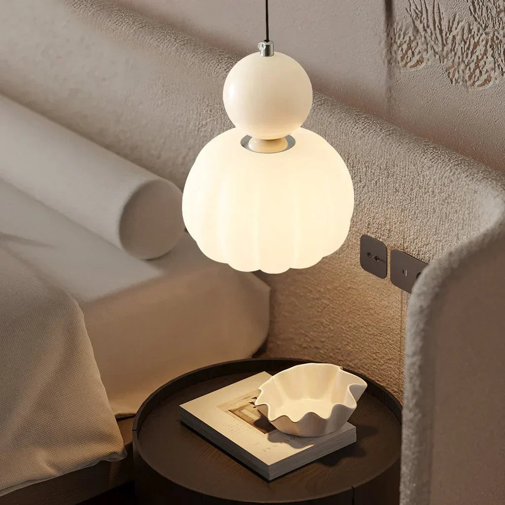 Aurea Pendant Light With Bauhaus Style Art Deco Influence And Four Color Options