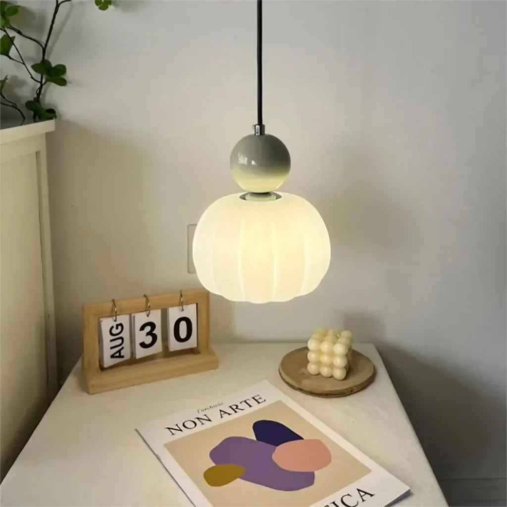 Aurea Pendant Light With Bauhaus Style Art Deco Influence And Four Color Options