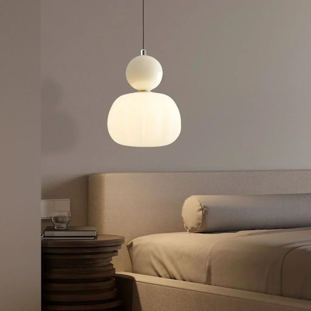 Aurea Pendant Light With Bauhaus Style Art Deco Influence And Four Color Options