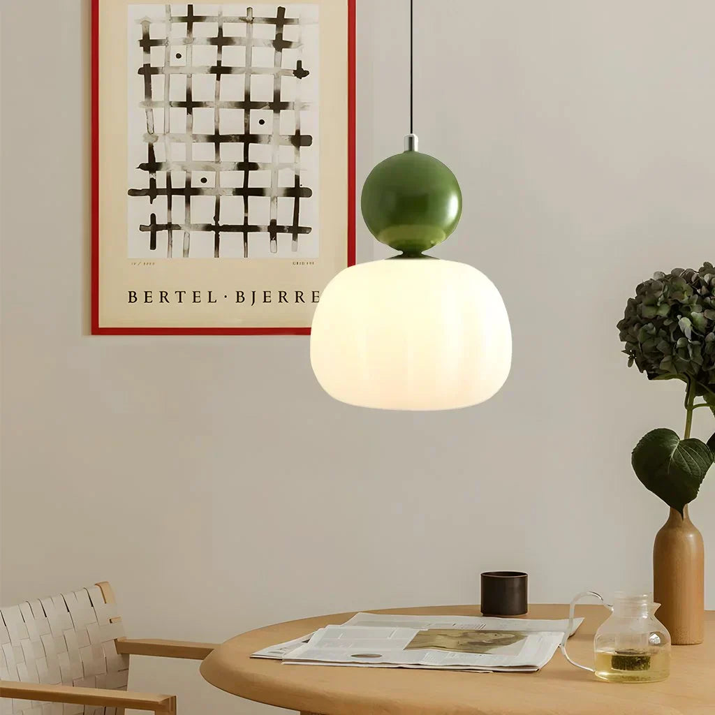 Aurea Pendant Light With Bauhaus Style Art Deco Influence And Four Color Options