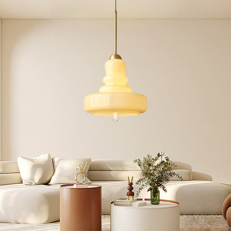 Elaris Hand-Blown Glass Pendant For Dining Areas Home Kitchen