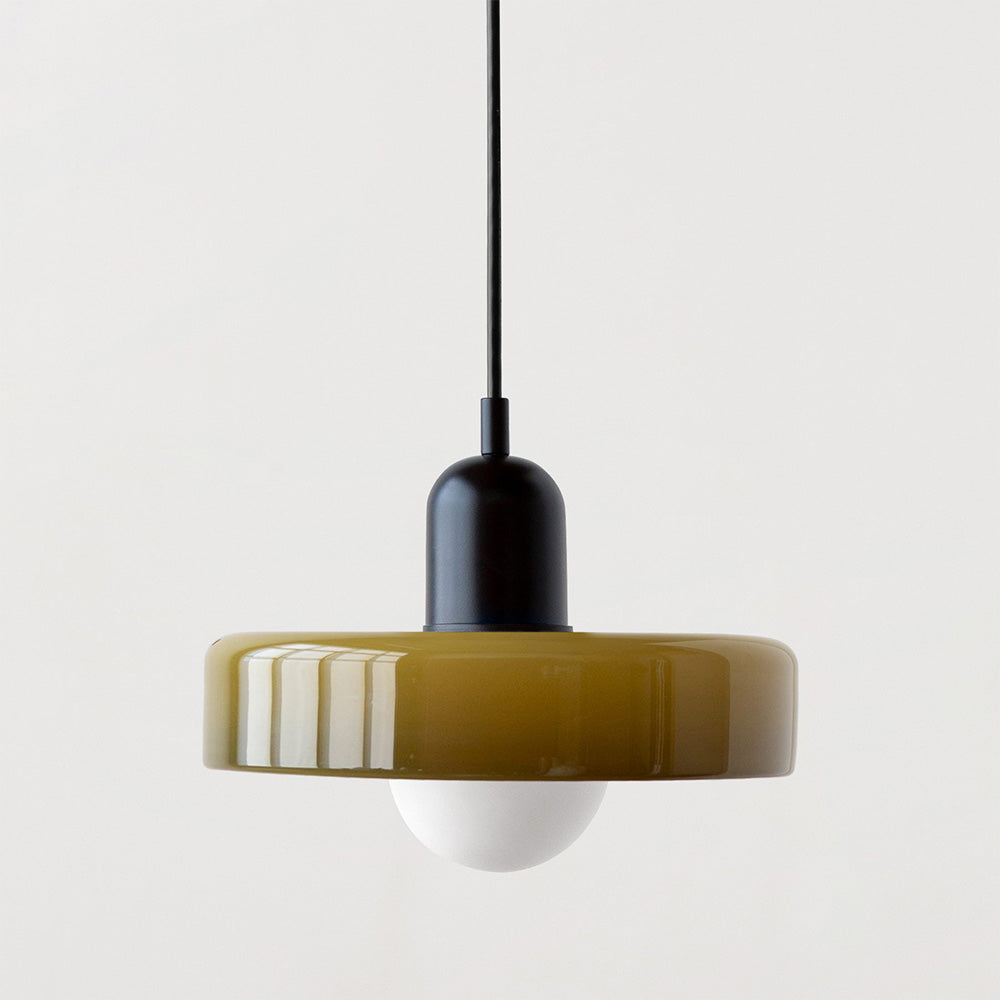 Veyra Glass Pendant Lamp For Modern Living And Bauhaus Style