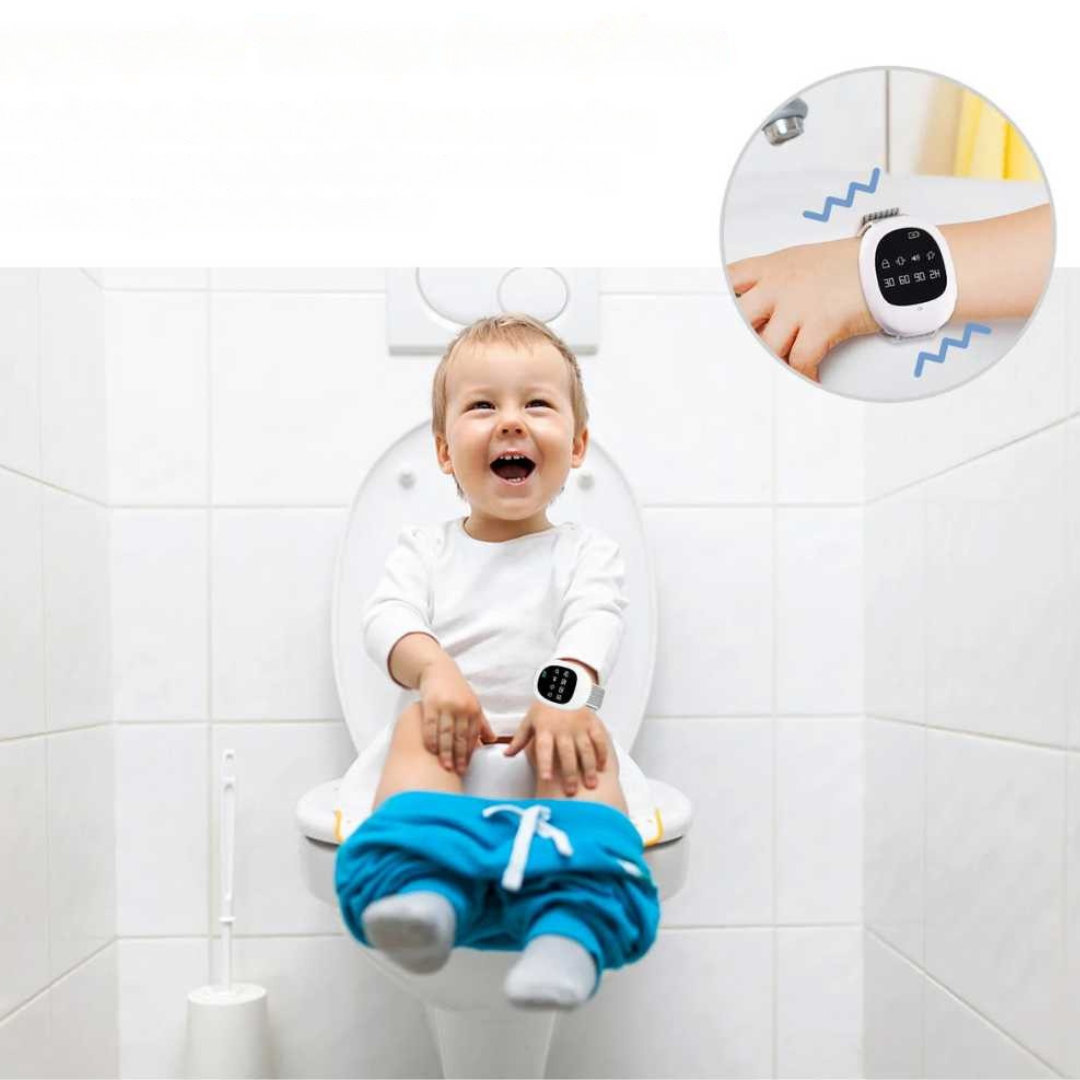 Bezprzewodowy czujnik moczenia nocnego na klips oraz zdalny alarm wibracyjny