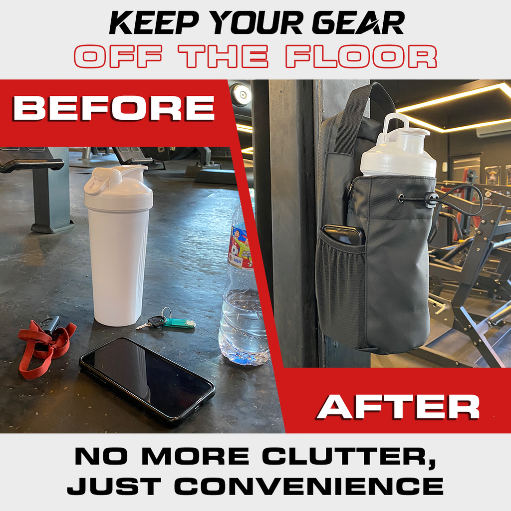 Magnetic Gym Bag — Hands-Free Storage for Workout Essentials