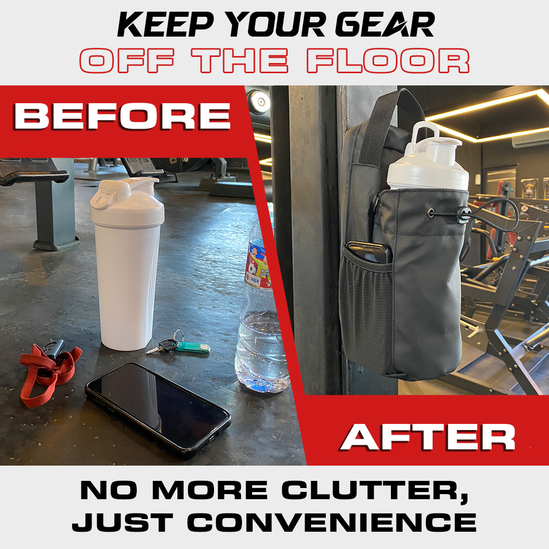 Magnetic Gym Bag — Hands-Free Storage for Workout Essentials