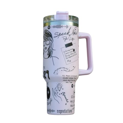 Bicchiere termico Taylor Swift in acciaio inox, edizione limitata