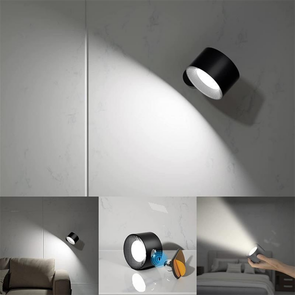 FlexiLamp 360° Wireless Rechargeable Wall Light