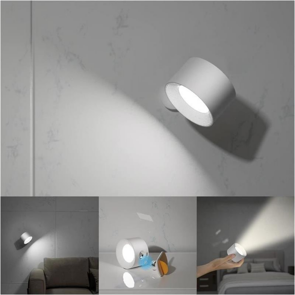 FlexiLamp 360° Wireless Rechargeable Wall Light