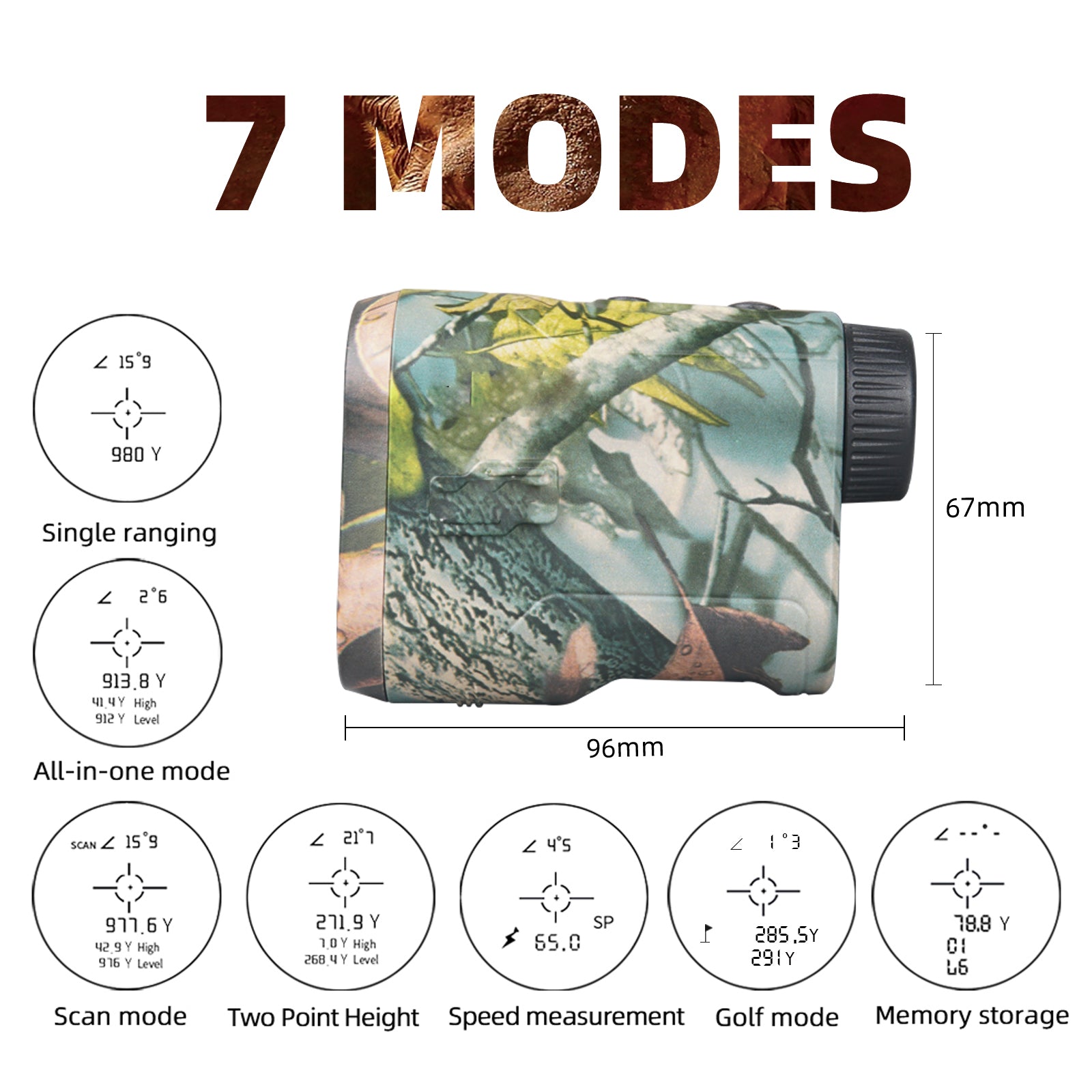 1000 Feet Hunting Range Finder | Filindra