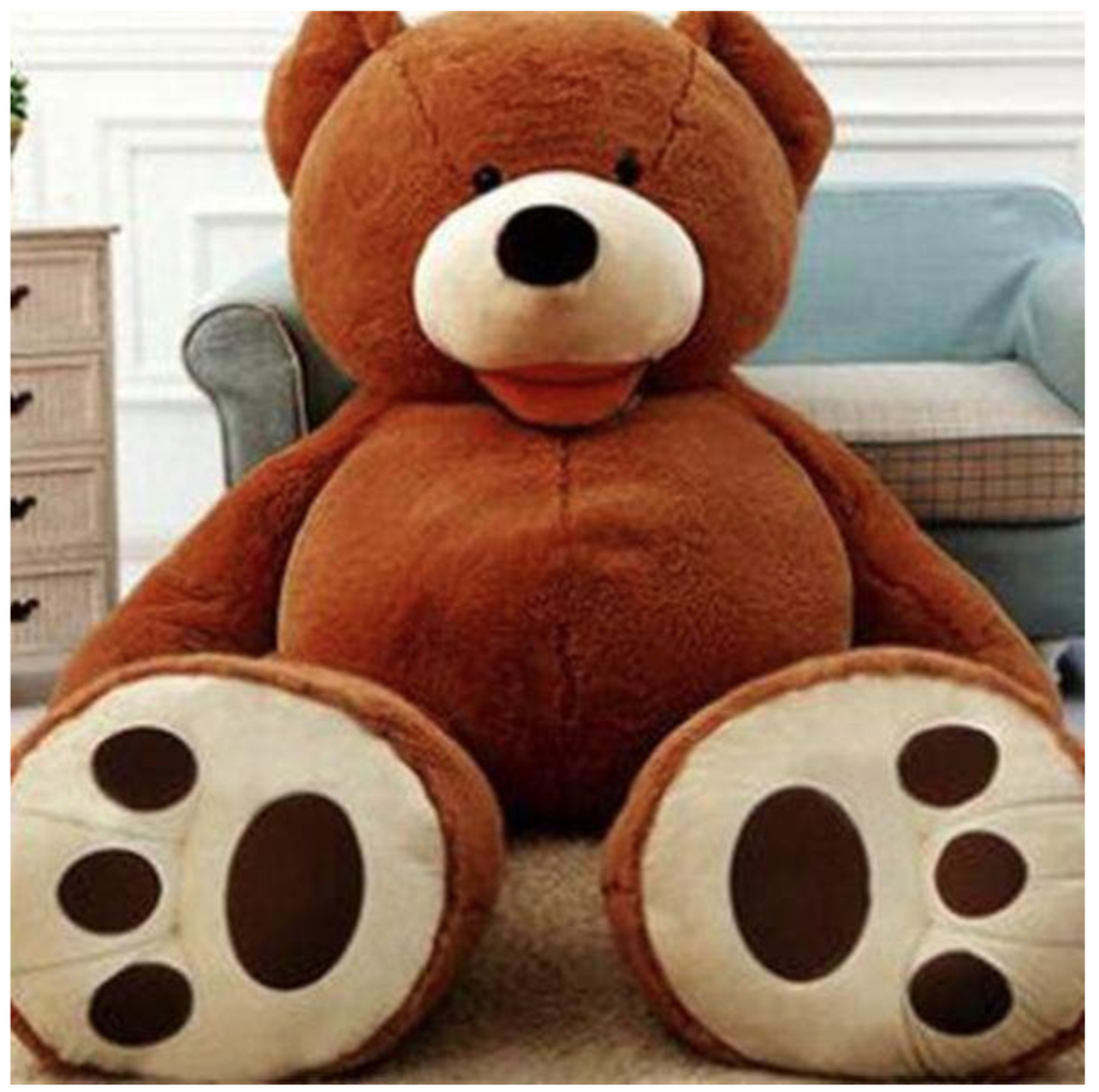 Großer riesiger Teddybär — Anpassbares kuscheliges Plüschgeschenk