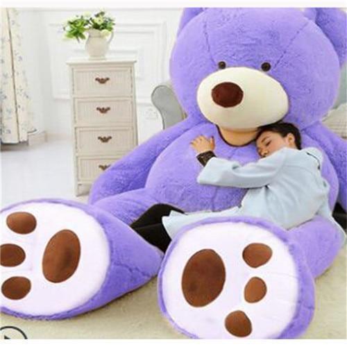 Großer riesiger Teddybär — Anpassbares kuscheliges Plüschgeschenk