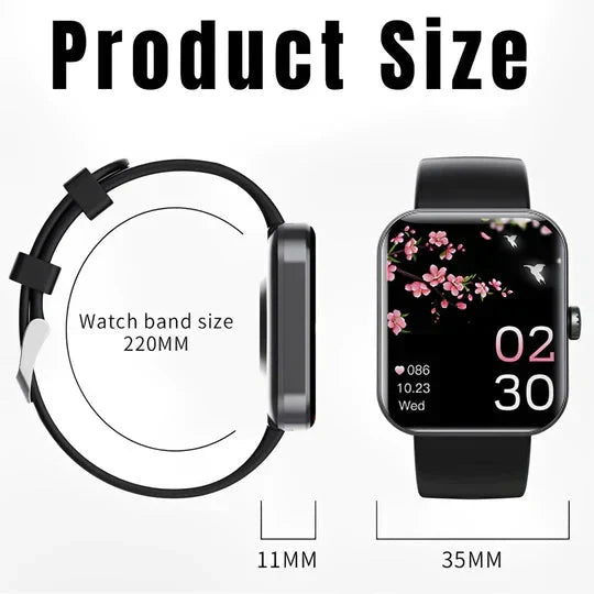 GlycoGuard Healthwatch Needle-Free Glucose and SpO2 Monitoring Wearable