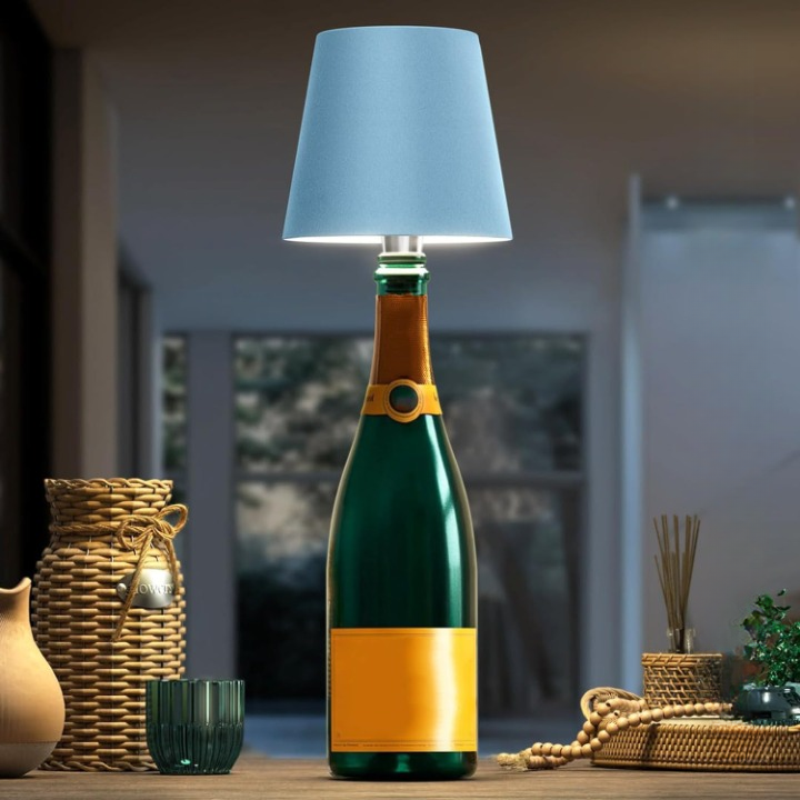 Lampada a forma di bottiglia Light — Elemento d'atmosfera con controllo touch
