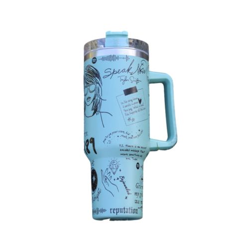 Bicchiere termico Taylor Swift in acciaio inox, edizione limitata