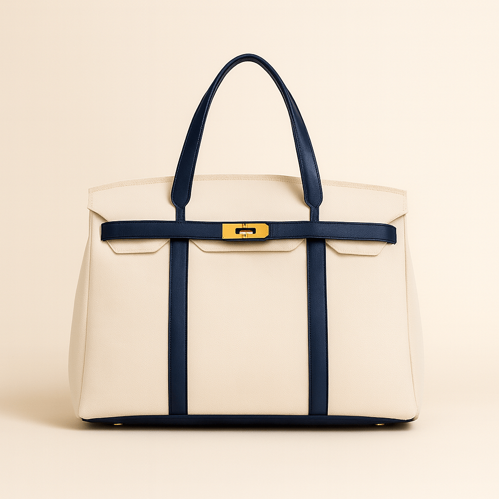 Premium Canvas Shopper Bag – Reinforced Steel Details Durable & Stylish | Filindra