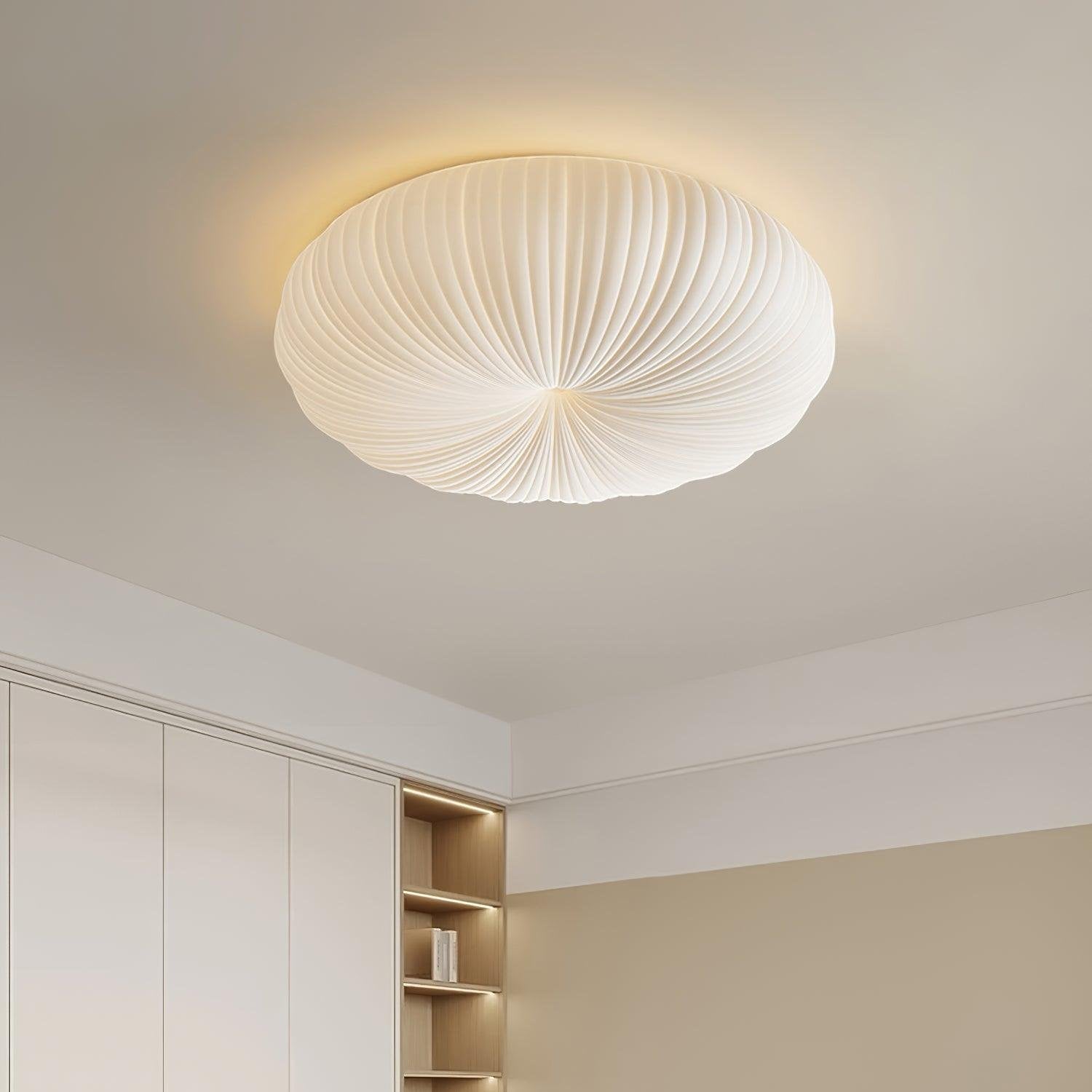 Luz de teto LED moderna — regulável, com controlo remoto e definições de luminosidade com vários modos