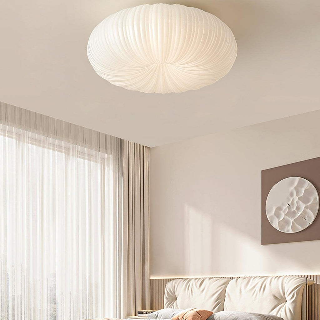 Luz de teto LED moderna — regulável, com controlo remoto e definições de luminosidade com vários modos