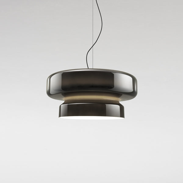 Lampada a sospensione di lusso in vetro soffiato Bohemera — forma scultorea organica