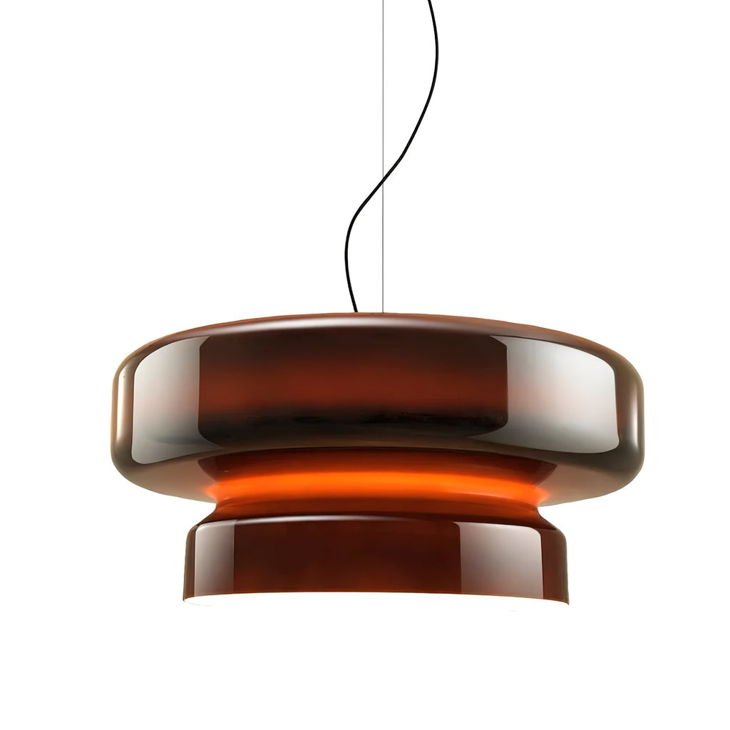 Elegant Glass Pendant Fixture From Asterra With Integrated LED