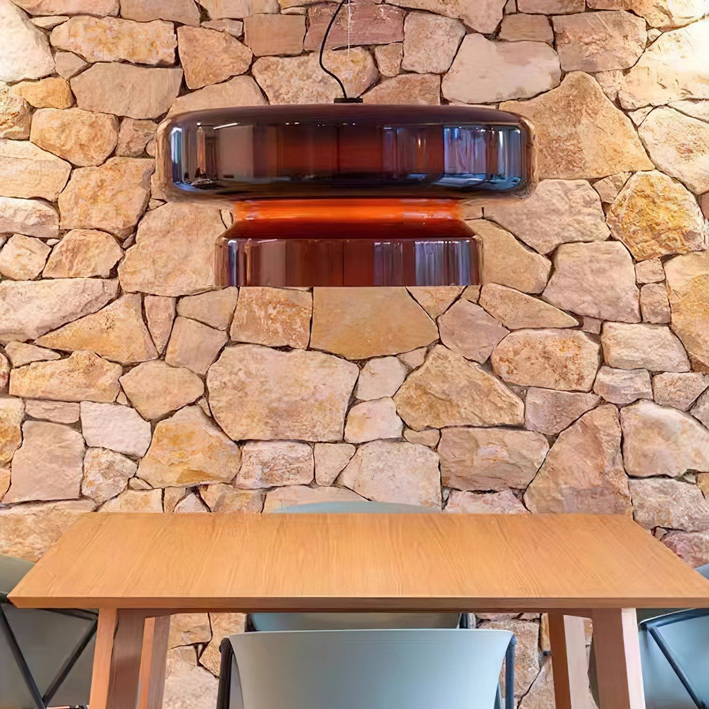 Elegant Glass Pendant Fixture From Asterra With Integrated LED