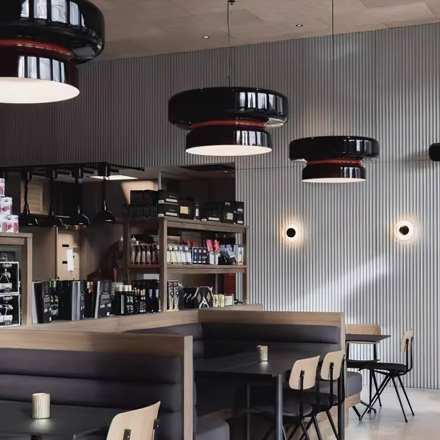 Elegant Glass Pendant Fixture From Asterra With Integrated LED