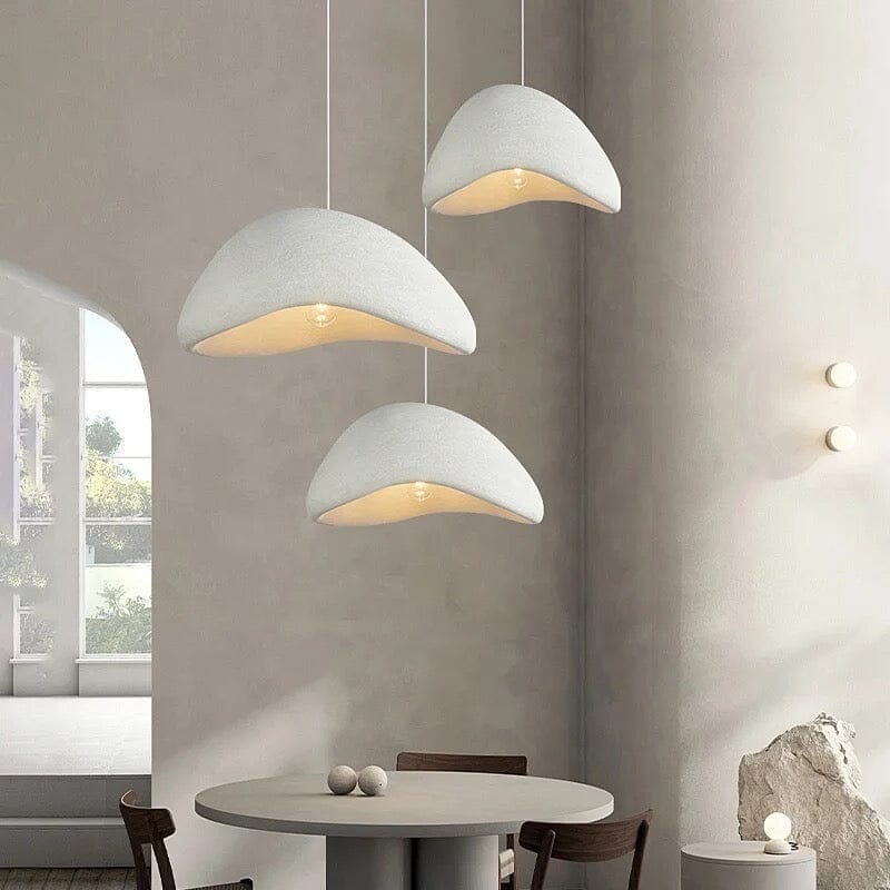 Żyrandol Boho Wasabi — wyrazista lampa sufitowa w stylu wabi-sabi
