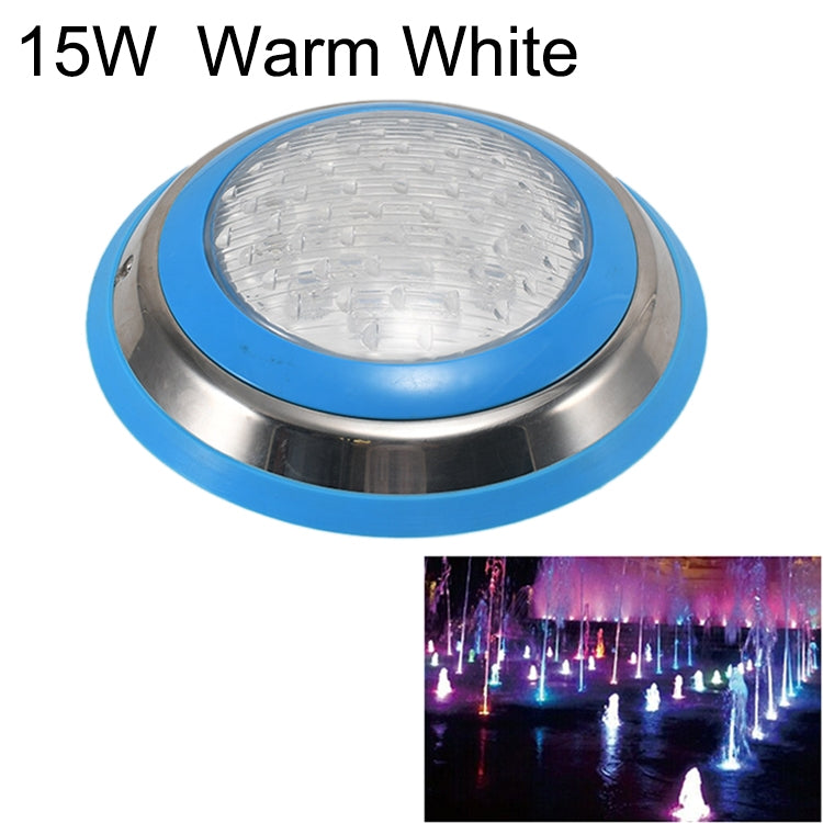 15W LED Stainless Steel Wall-Mounted Pool Light Landscape Underwater Light | Filindra