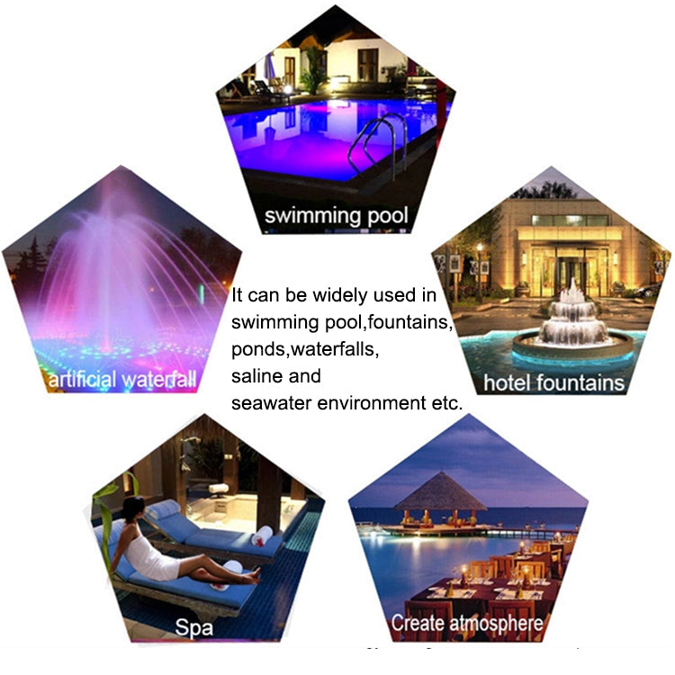 15W LED Stainless Steel Wall-Mounted Pool Light Landscape Underwater Light | Filindra