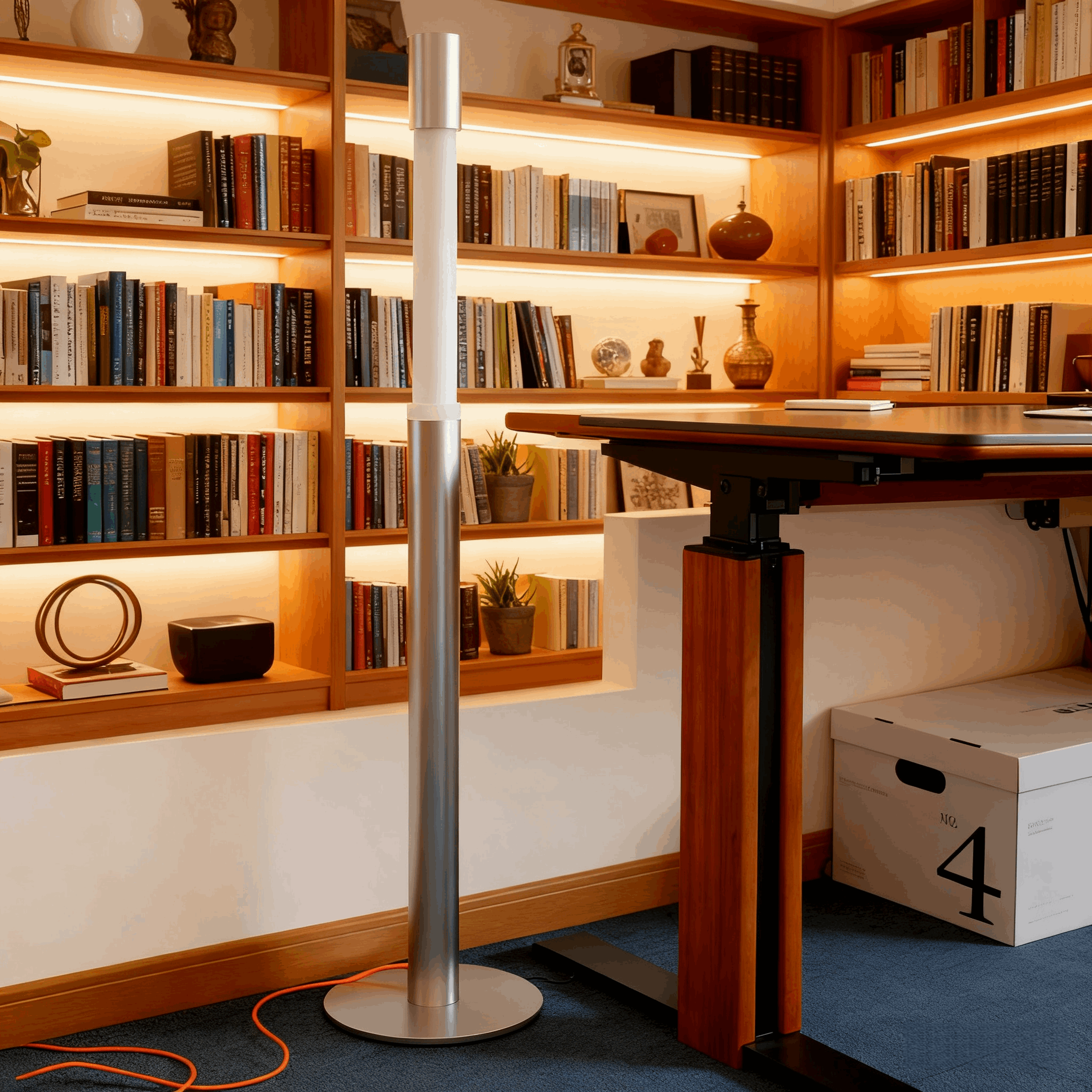 Modern Minimalist Liftable Floor Lamp - Adjustable Rod Lamp for Living Room - Flindria