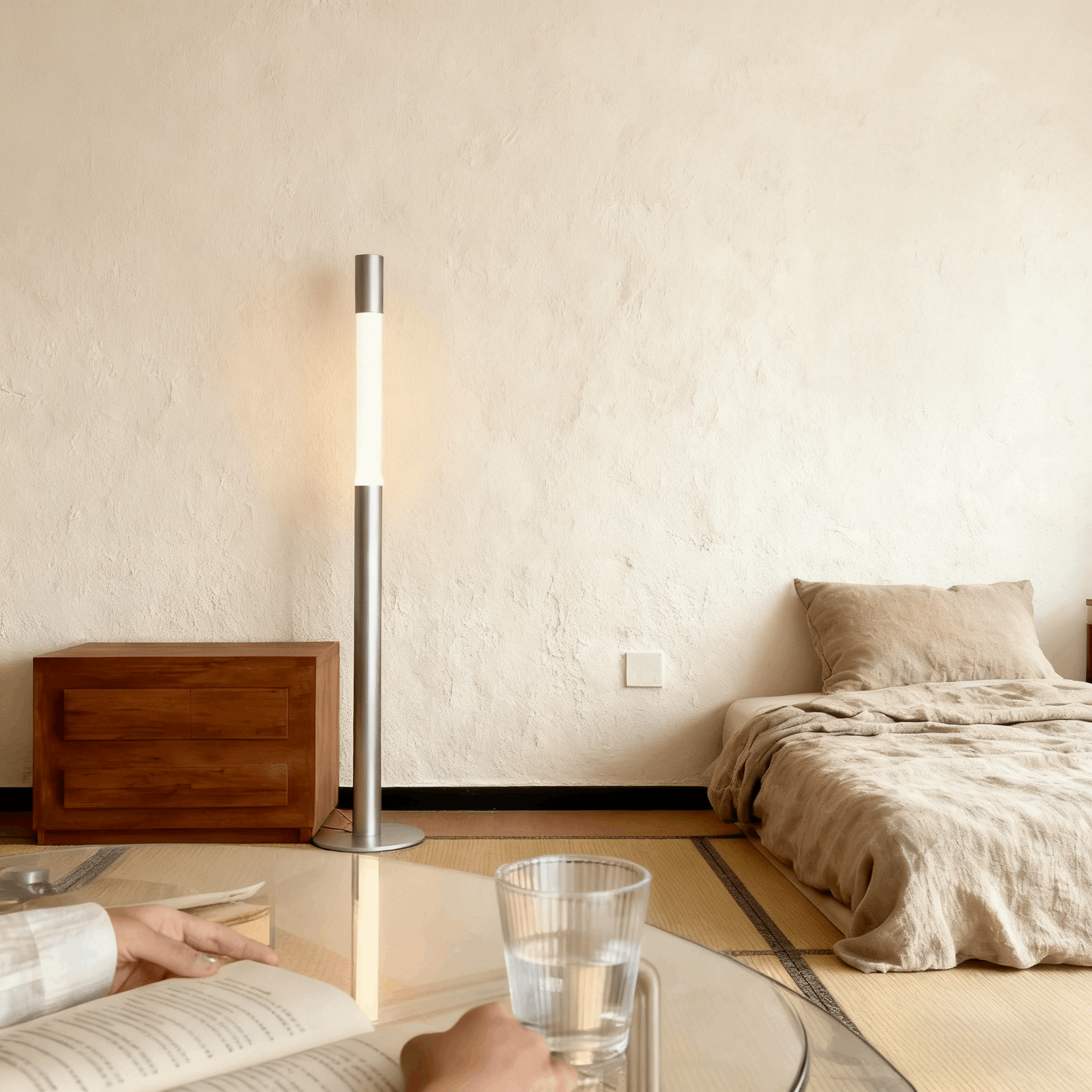 Modern Minimalist Liftable Floor Lamp - Adjustable Rod Lamp for Living Room - Flindria