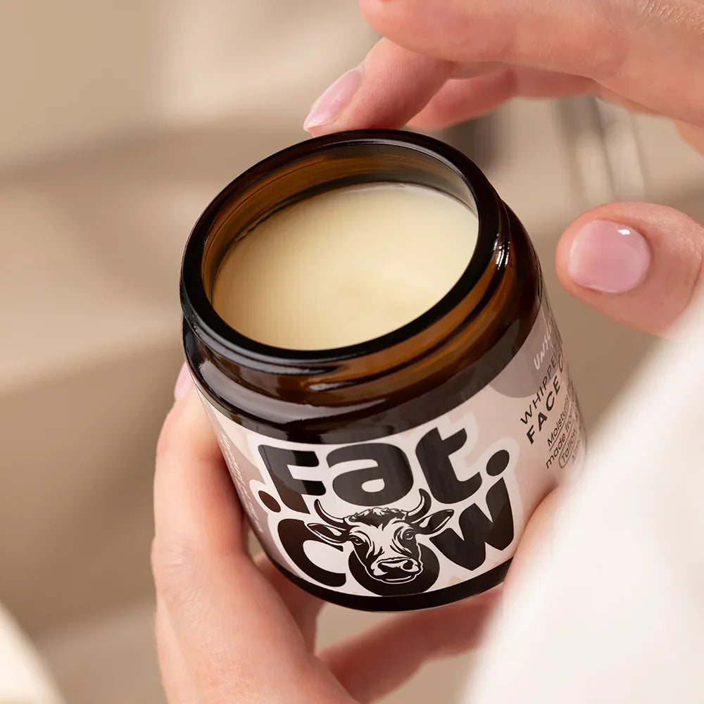 Grass-Fed Tallow Facial Moisturizer — Whipped Texture, Fast Absorption