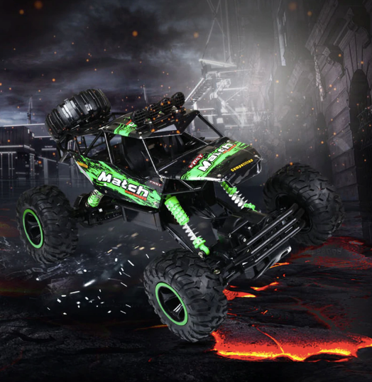 RoverX 4x4 terénní RC monster truck – měřítko 1:12, crawler na skály