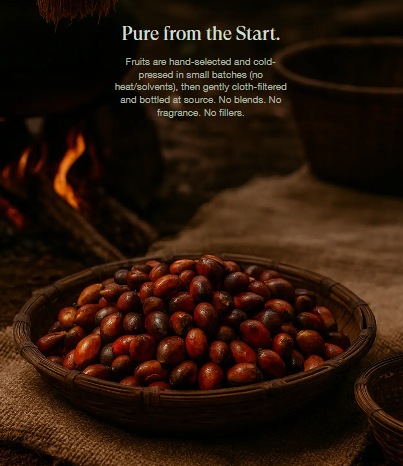 Organic Batana Hair and Scalp Oil — Single-Ingredient Small-Batch Formula