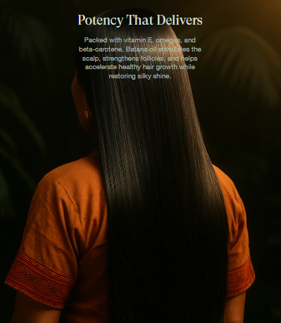 Organic Batana Hair and Scalp Oil — Single-Ingredient Small-Batch Formula