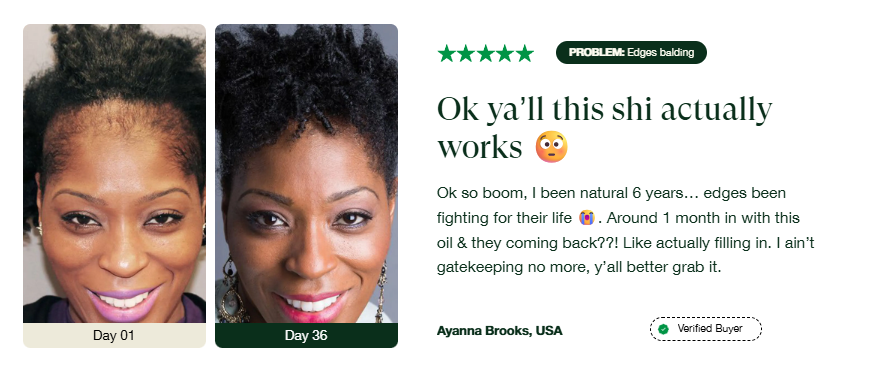 Organic Batana Hair and Scalp Oil — Single-Ingredient Small-Batch Formula
