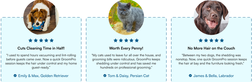 Undercoat Deshedding Brush for Dogs and Cats – Efficient Fur Removal Tool