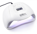 مصباح أظافر LumaPro بالأشعة فوق البنفسجية LED بقدرة 72W — مؤقت LCD، وضع حرارة منخفضة لمدة 99 ثانية، مستشعرات بالأشعة تحت الحمراء