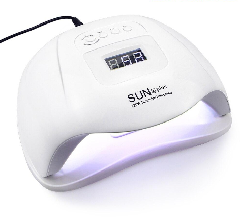 مصباح أظافر LumaPro بالأشعة فوق البنفسجية LED بقدرة 72W — مؤقت LCD، وضع حرارة منخفضة لمدة 99 ثانية، مستشعرات بالأشعة تحت الحمراء